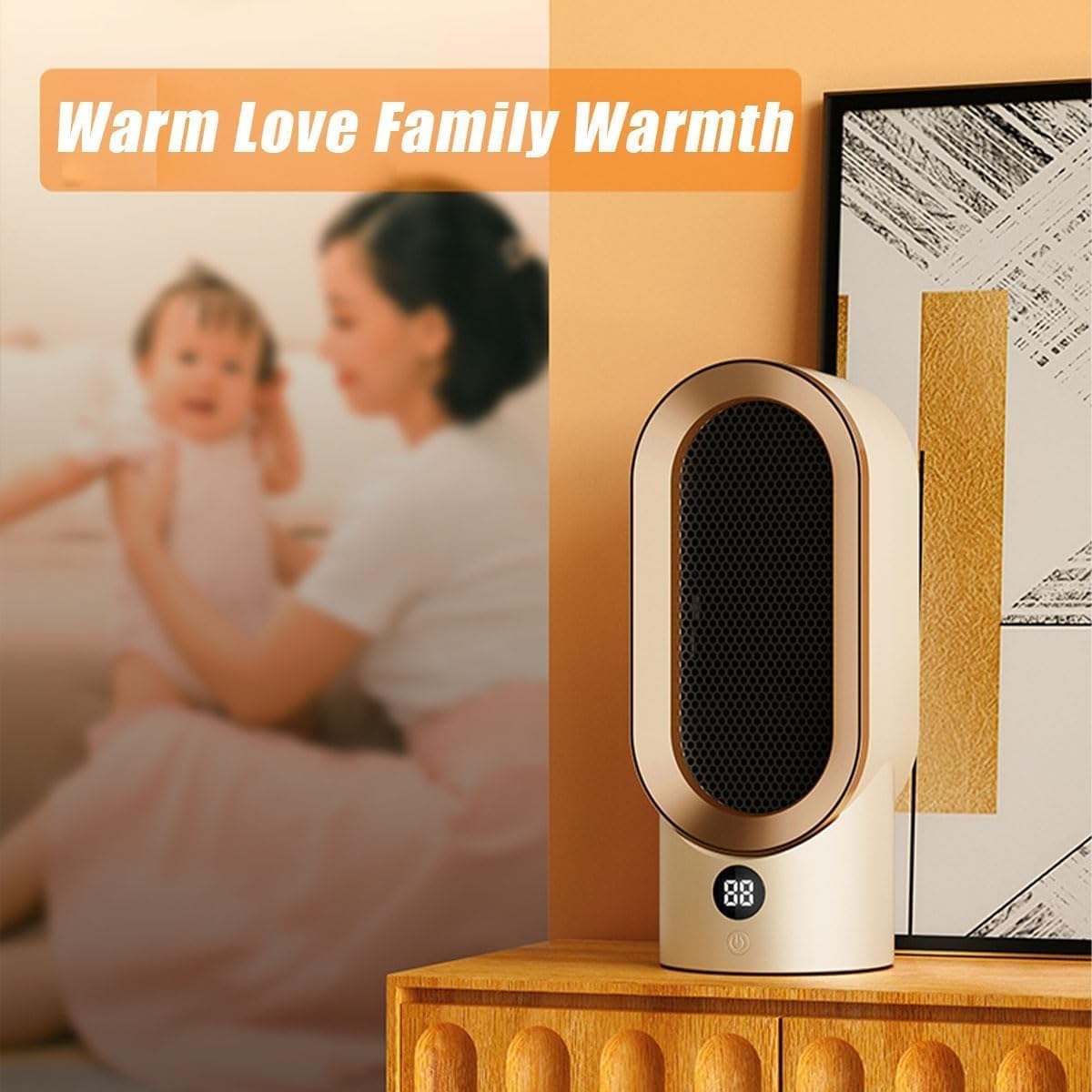 Airwave Portable Electric Fan Heater