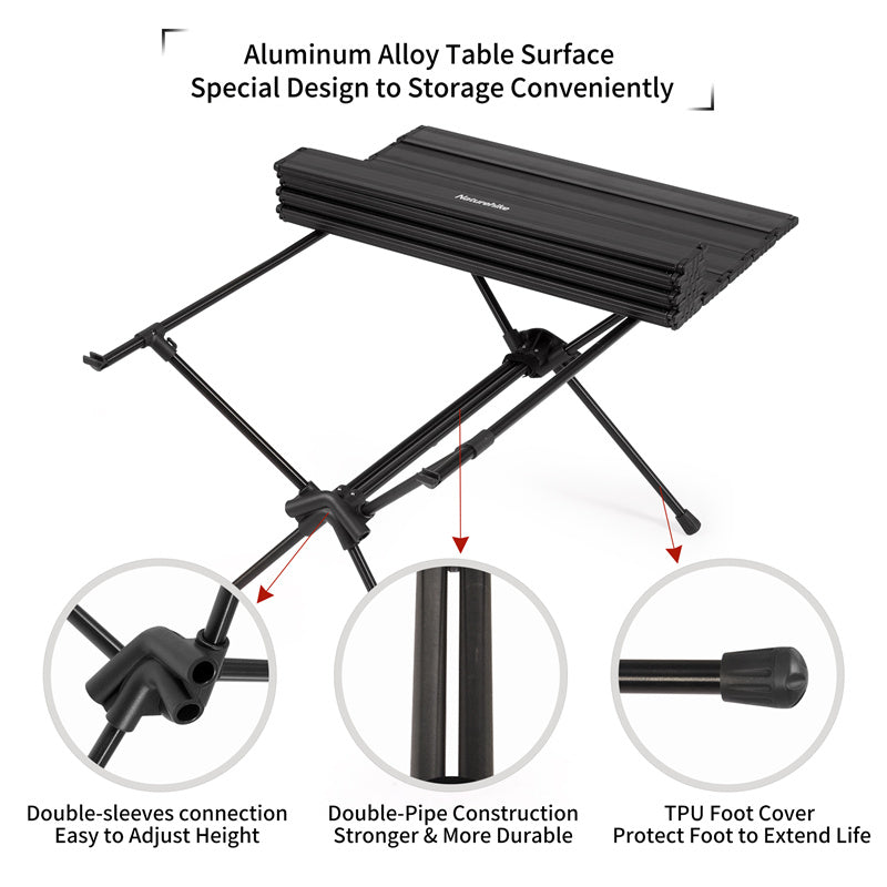 Naturehike FT11 Detachable Aluminum Alloy Table