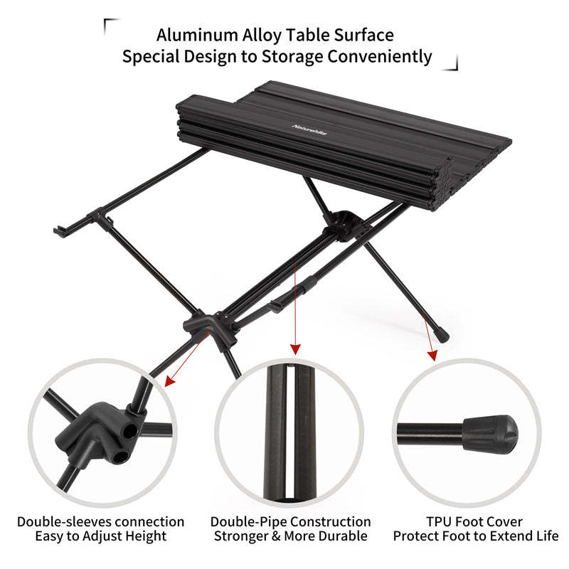 Naturehike FT11 Detachable Aluminum Alloy Table