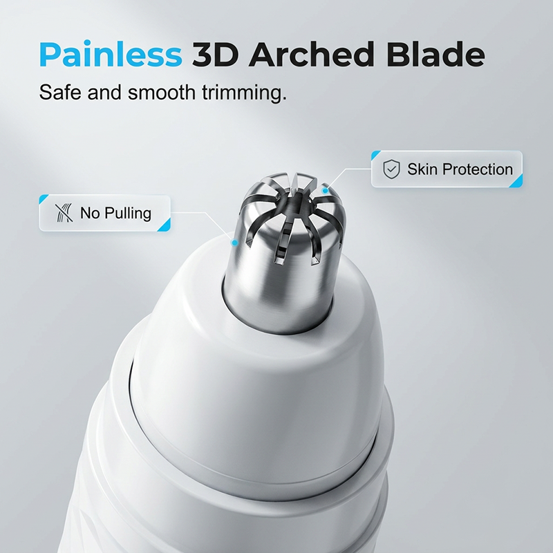 3D curved blade