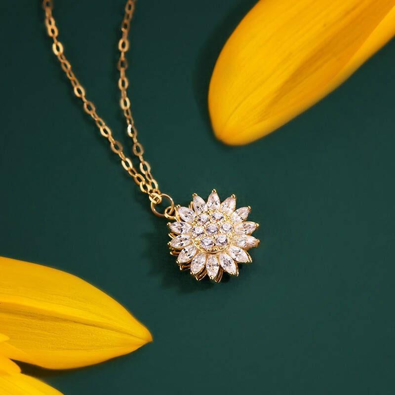 2026 rotating lucky sun necklace