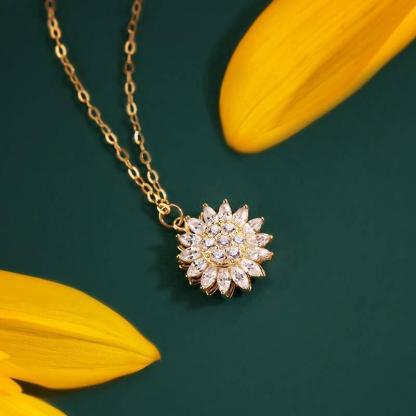 2026 rotating lucky sun necklace
