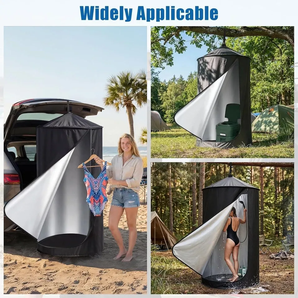 Portable privacy tent for beach camping road trips shower and toilet privacy