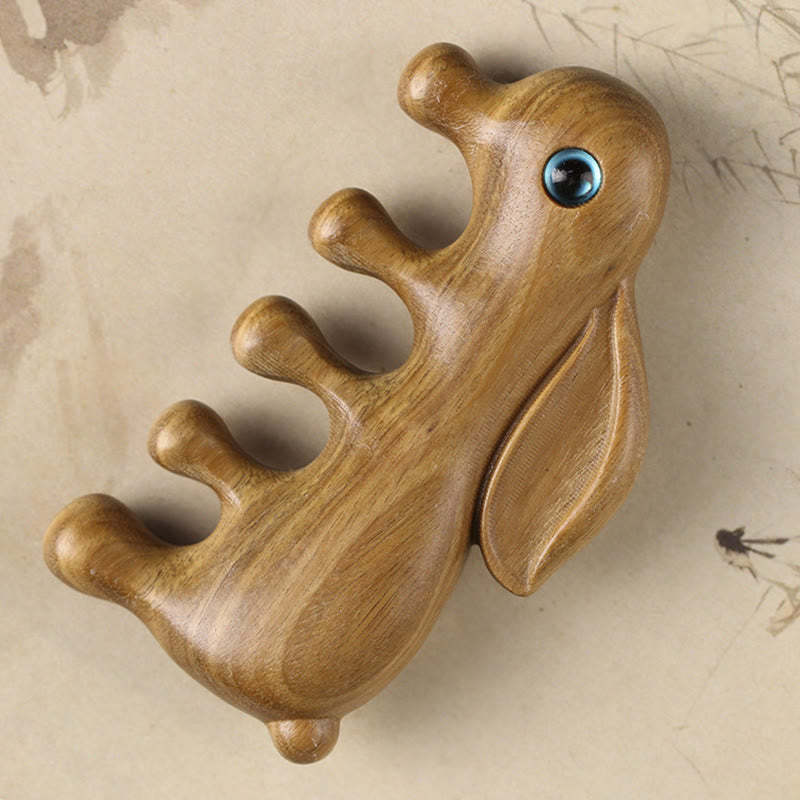 Small Leaf Red Sandalwood Green Sandalwood Lovely Bunny Relaxation Mas