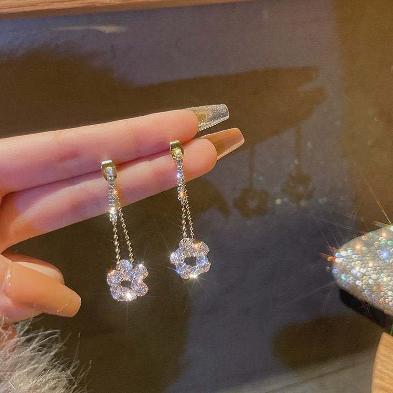  Flowers Dangle Earrings