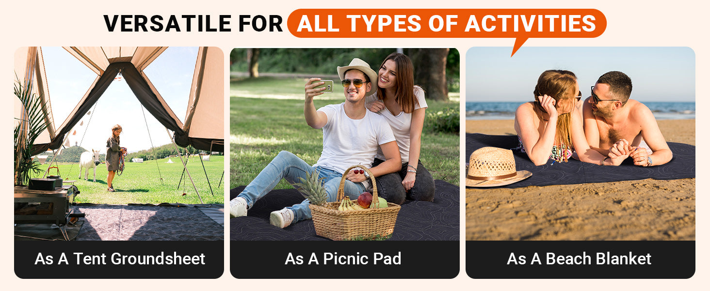 KingCamp KHAN VILLA Glamping Tent Mat