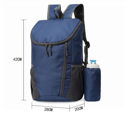 35L Day Pack, Low Vis Foldable Water-Repellent Backpack