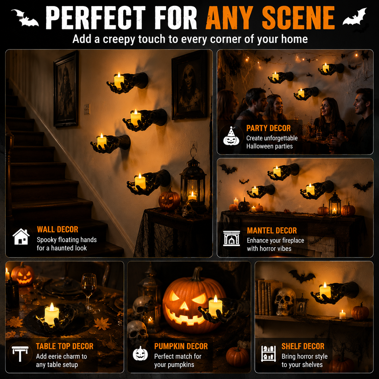 Halloween Gothic Scene Decor