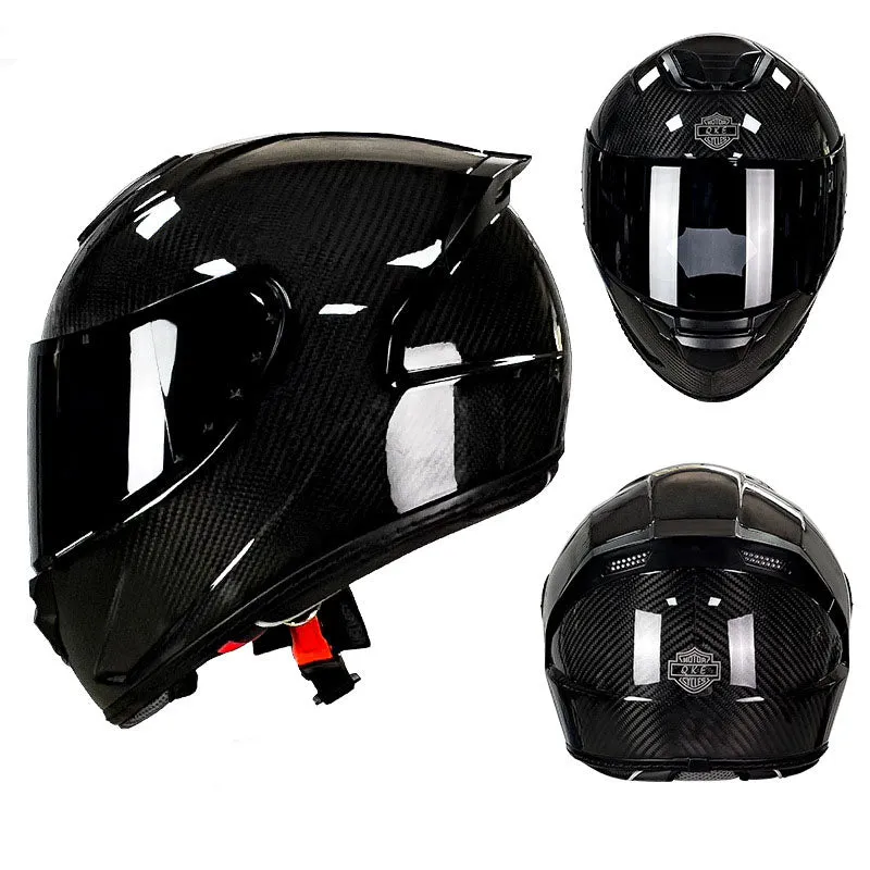 Ultra-Light Carbon Fiber Full-Face Helmet