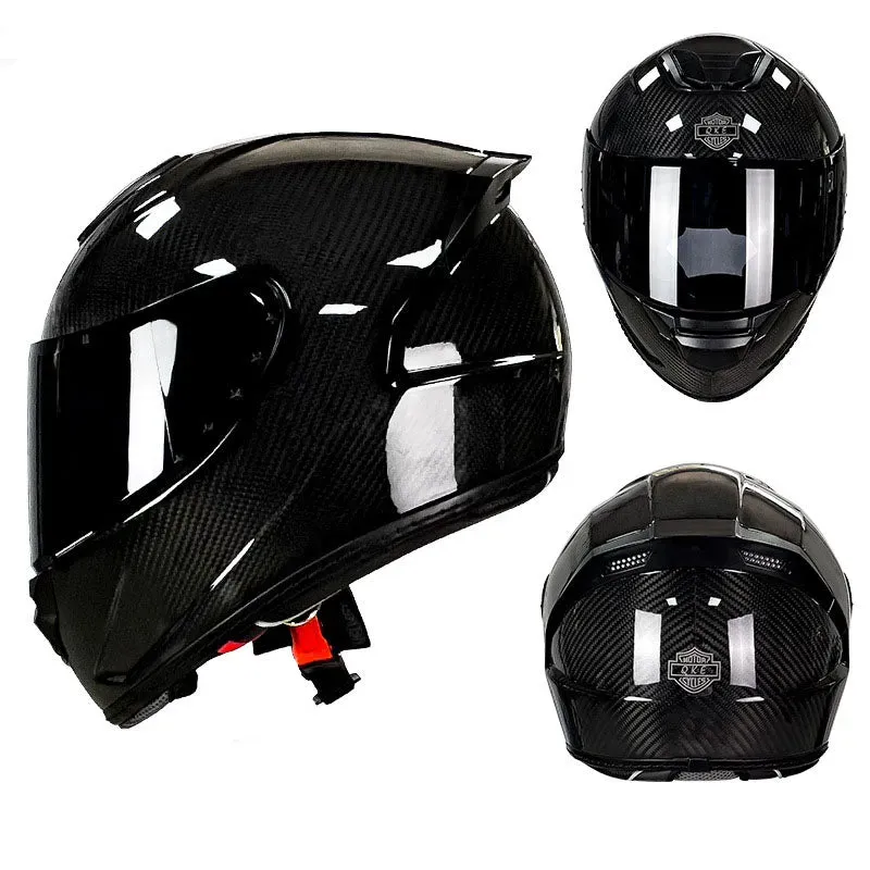 Ultra-Light Carbon Fiber Full-Face Helmet