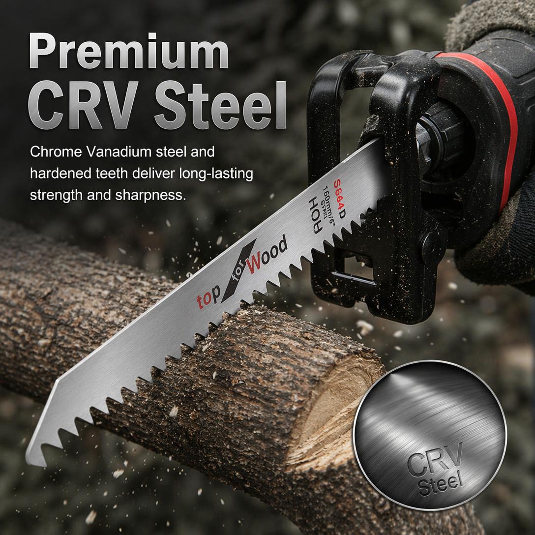 CRV steel heavy duty forged pruning saw blade