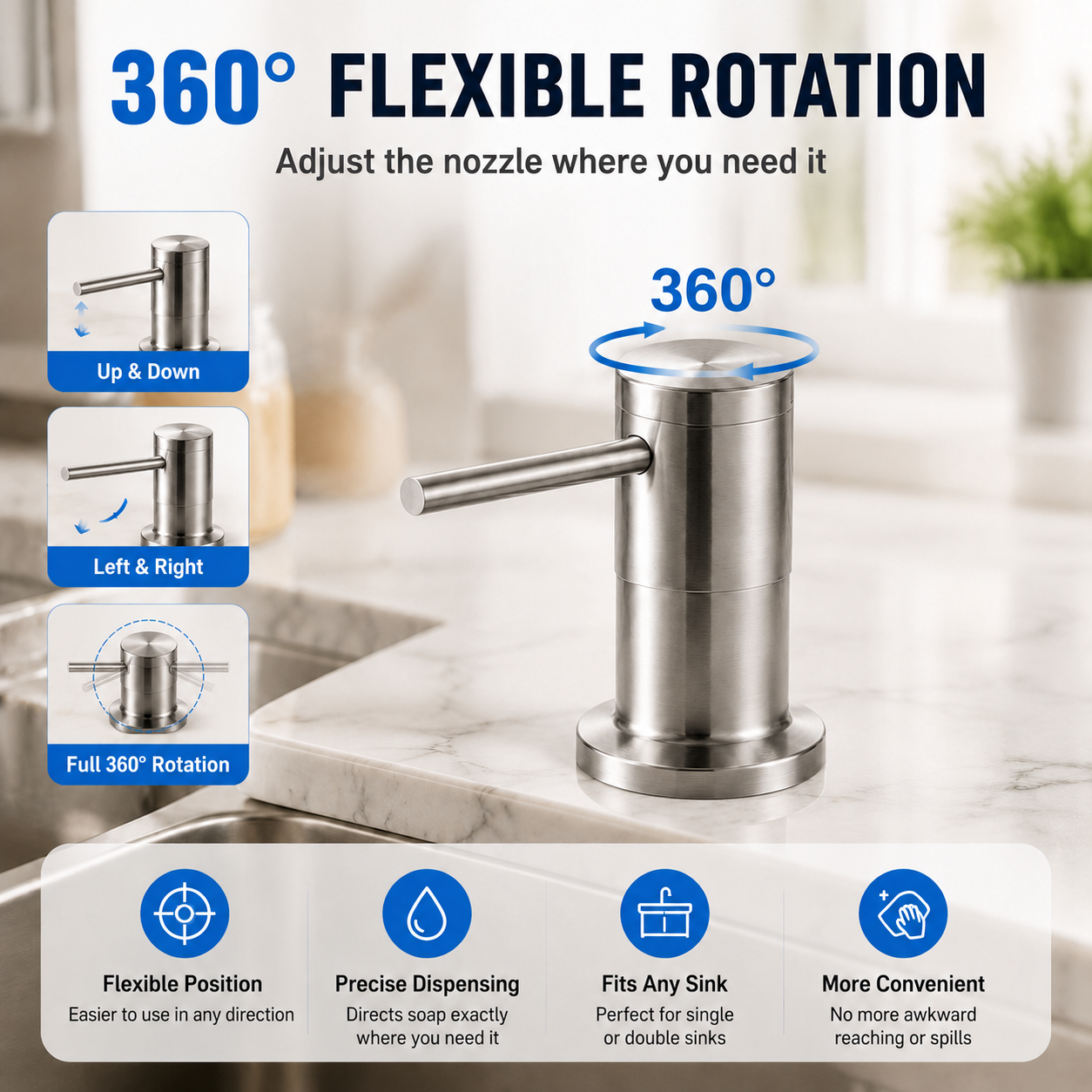 Check valve and bottle stopper sizes kit details