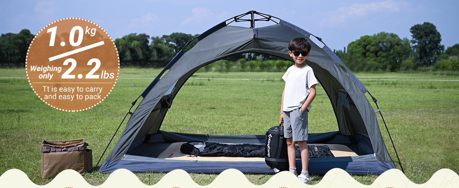 KingCamp Oasis 250S Sleeping Bag-Envelope With Hood