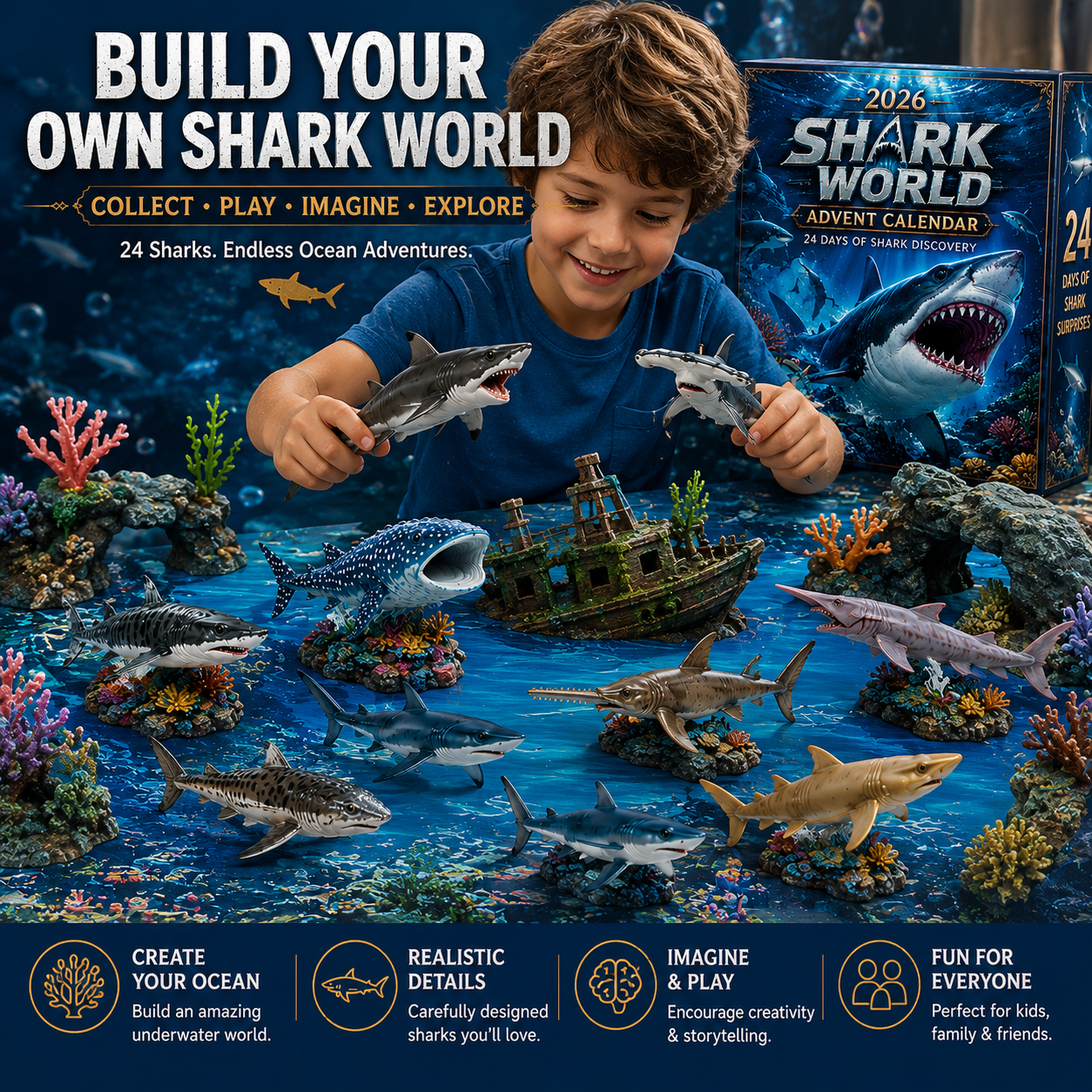 Build Your Own Shark World