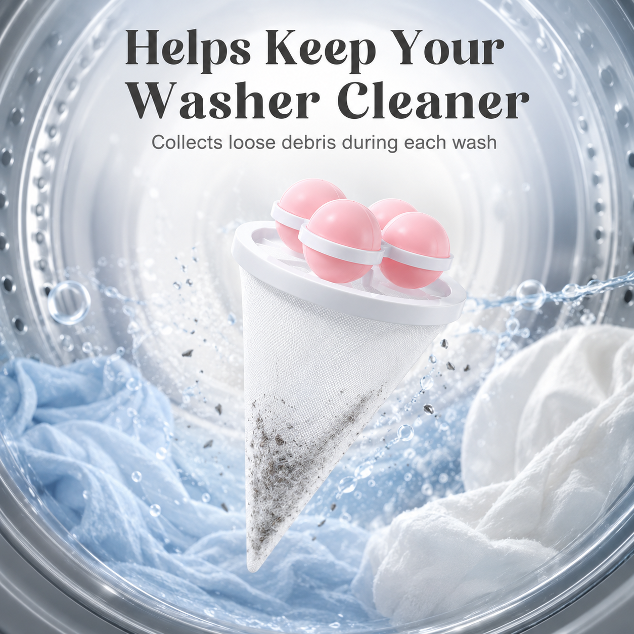 Perfect for everyday laundry clothes towels bedding