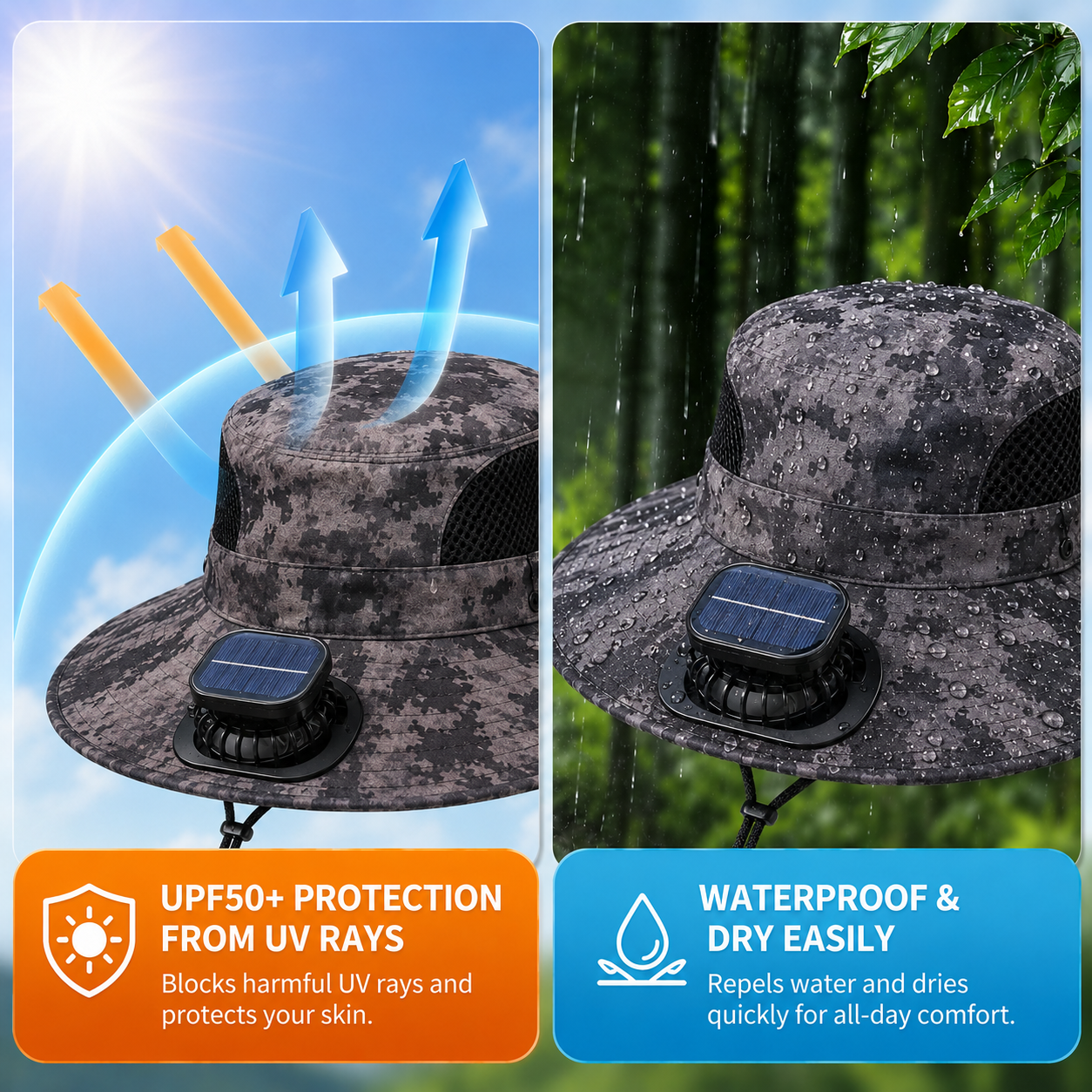 Solar cooling airflow product feature image
