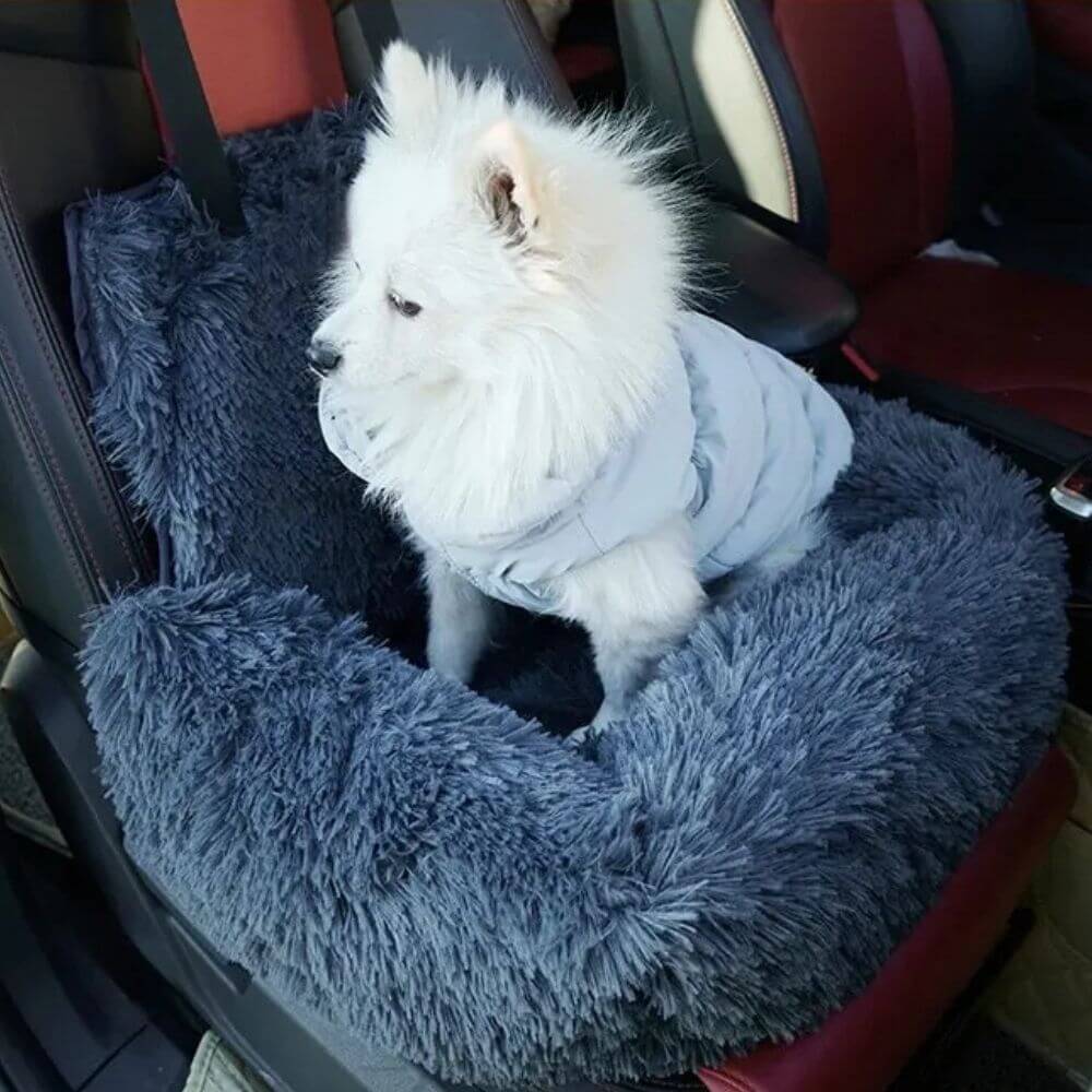 LuxPaw™ Calming Protecting Car Bed For Dogs And Cats