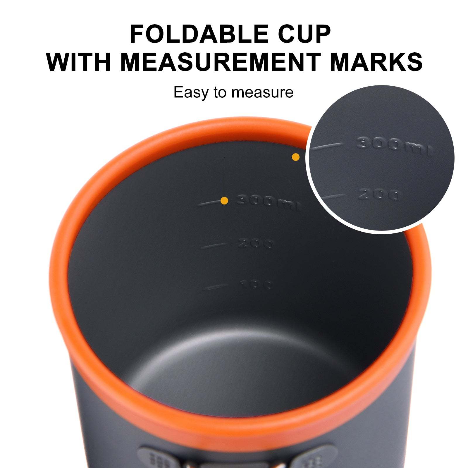 Camping Aluminum Cup 480ML