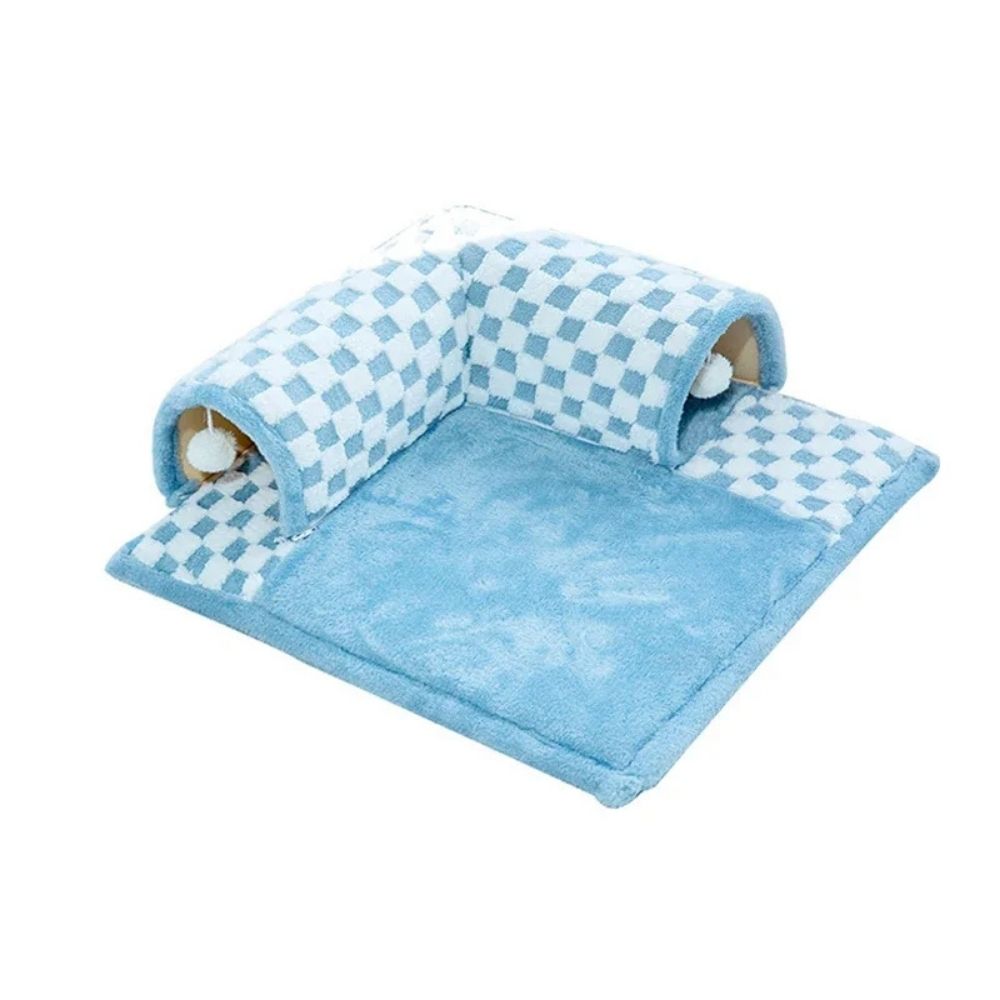 LuxPaws™ 2-In-1 Cat Tunnel Bed