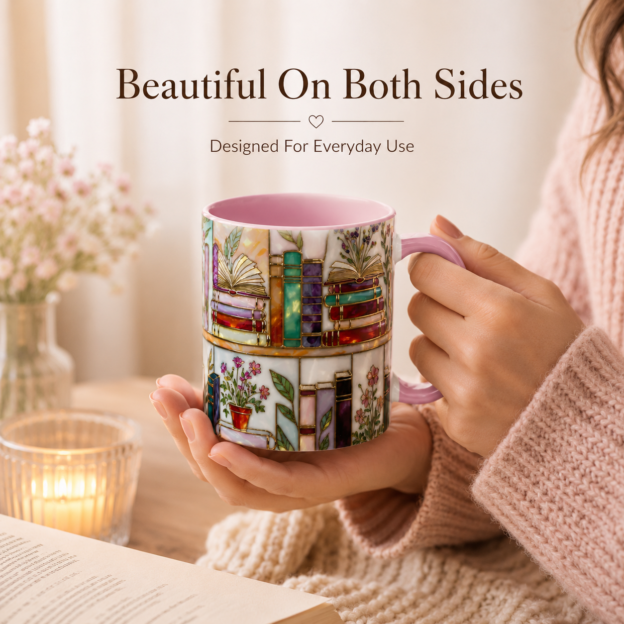Cozy Mug in Use