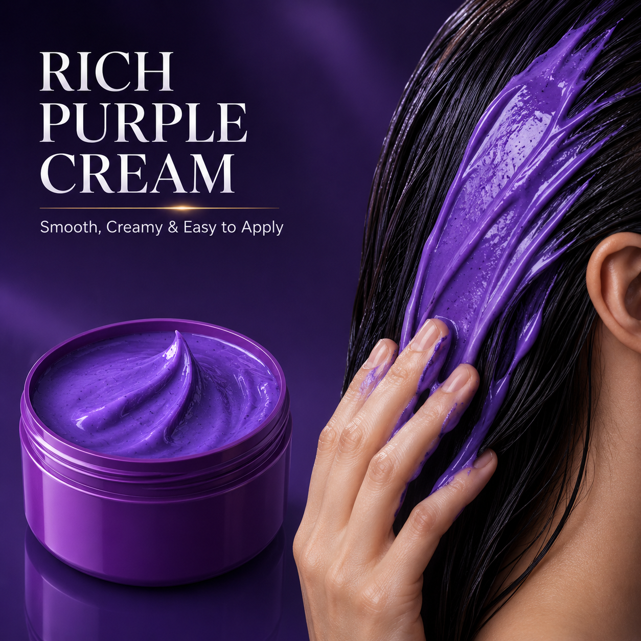 Ingredients breakdown including keratin, vitamin E, and glycerin