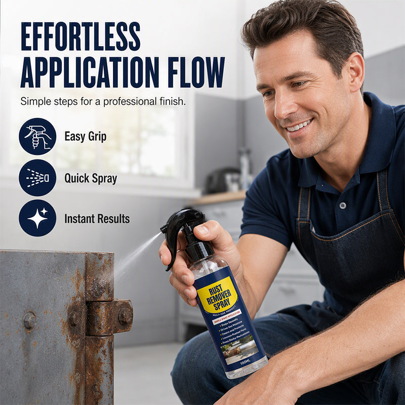 Lubricating spray used on moving metal parts