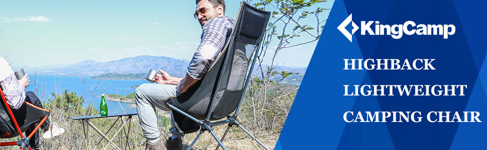 KingCamp Ultralight Highback Camping Chair