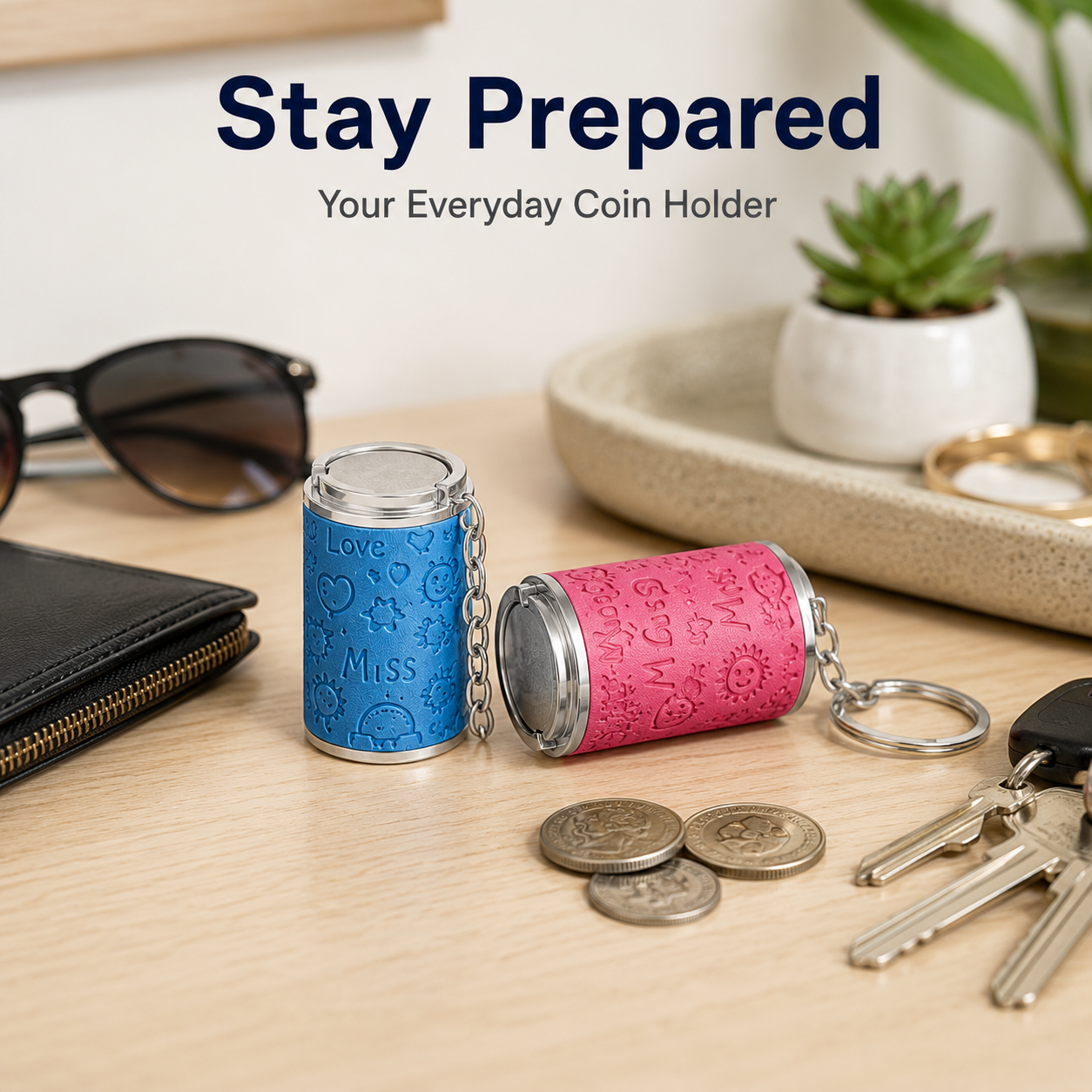 Coin holder capacity up to 10 coins