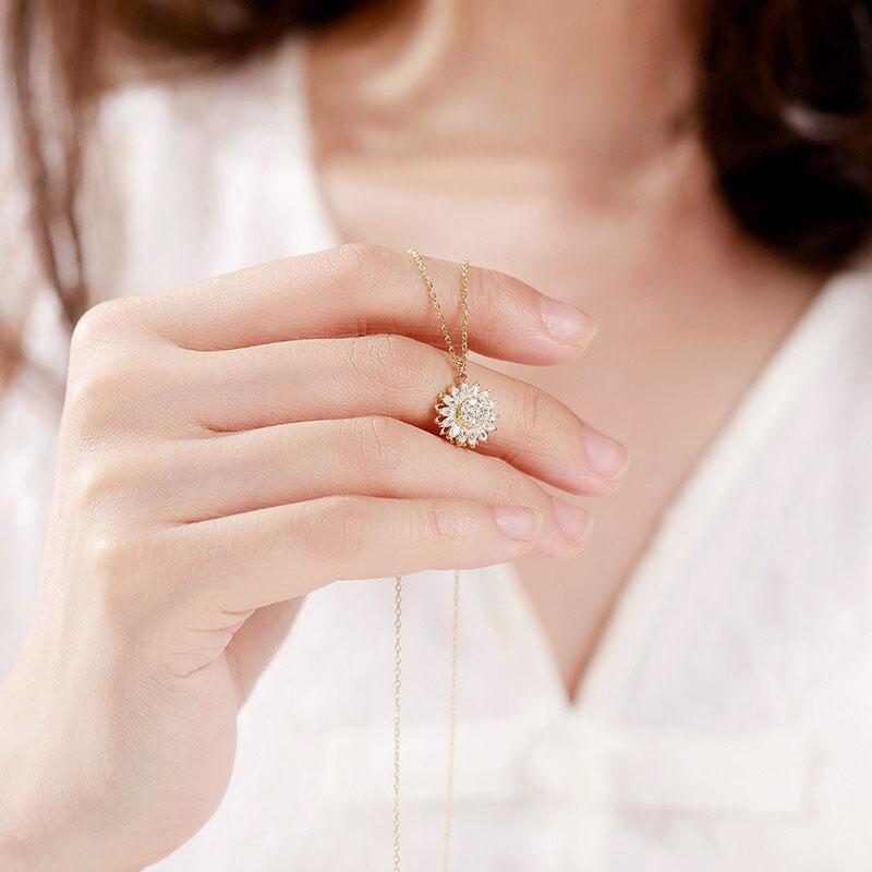 2026 rotating lucky sun necklace
