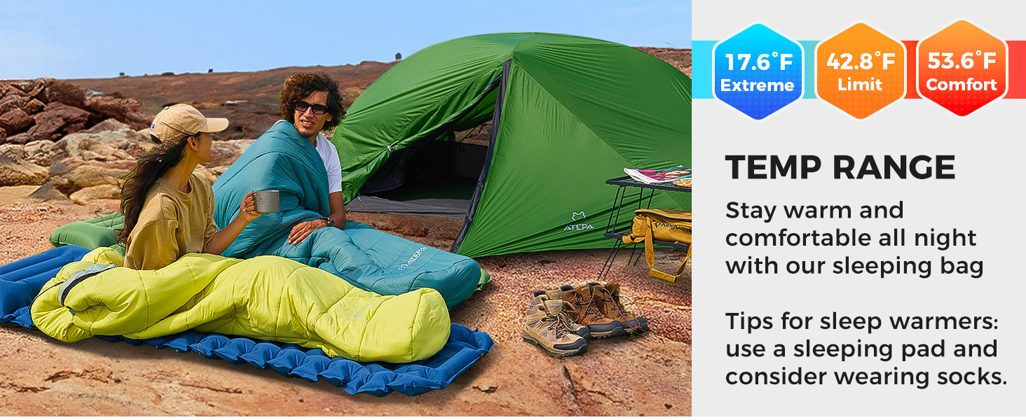 ATEPA KATRINE 250 Sleeping Bag - Women's