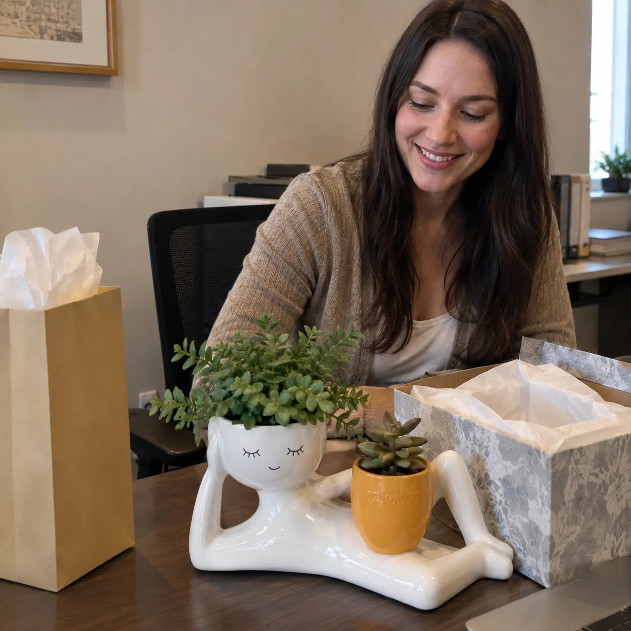 Lauren Customer Desk Planter Review