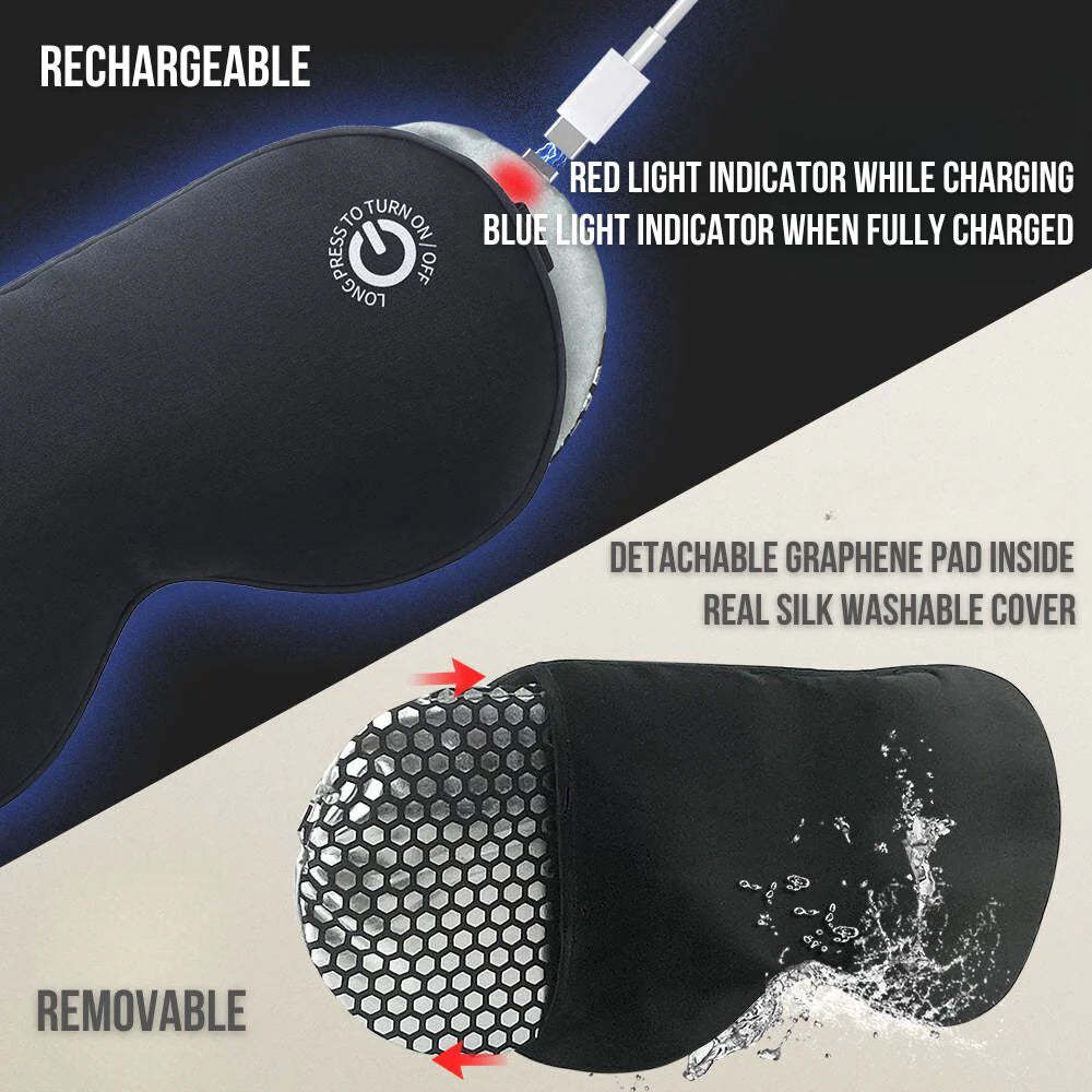Rechargeable Heated Eye Mask