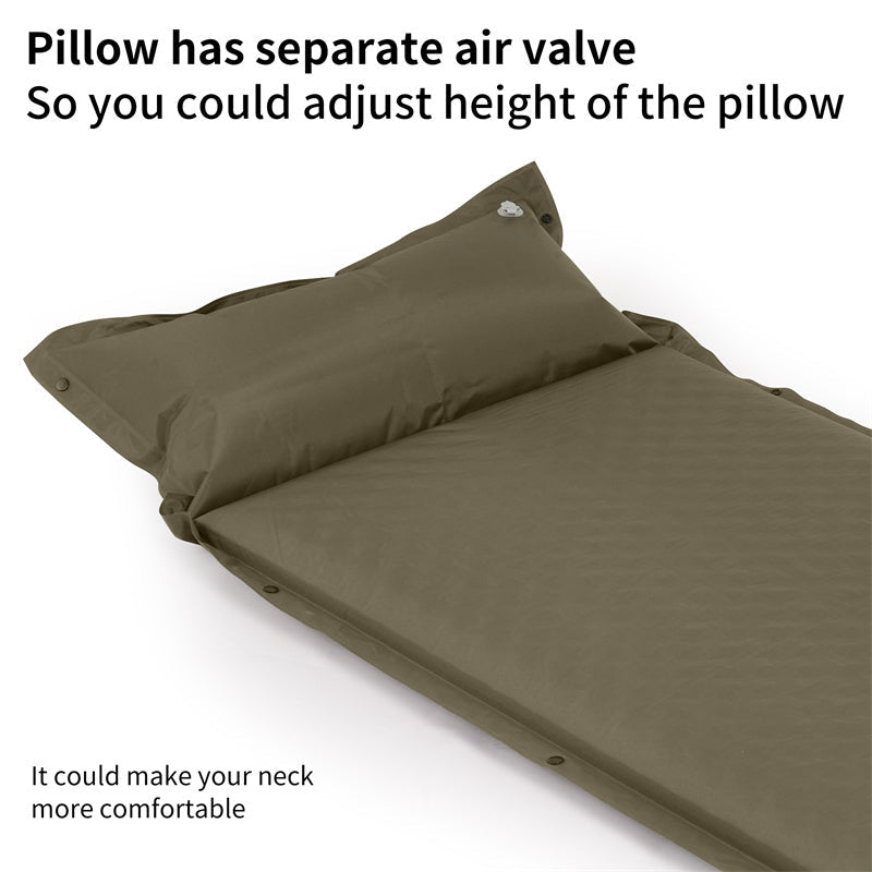 Naturehike D01 Auto Inflatable Mattress with Built-in Pillow EU