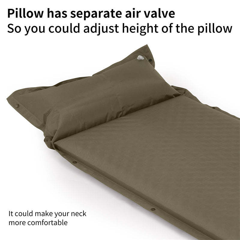 Naturehike D01 Auto Inflatable Mattress with Built-in Pillow EU