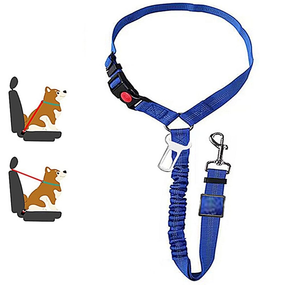 TravelBuddy™ 3-in-1 Dog Seat Belt and Leash
