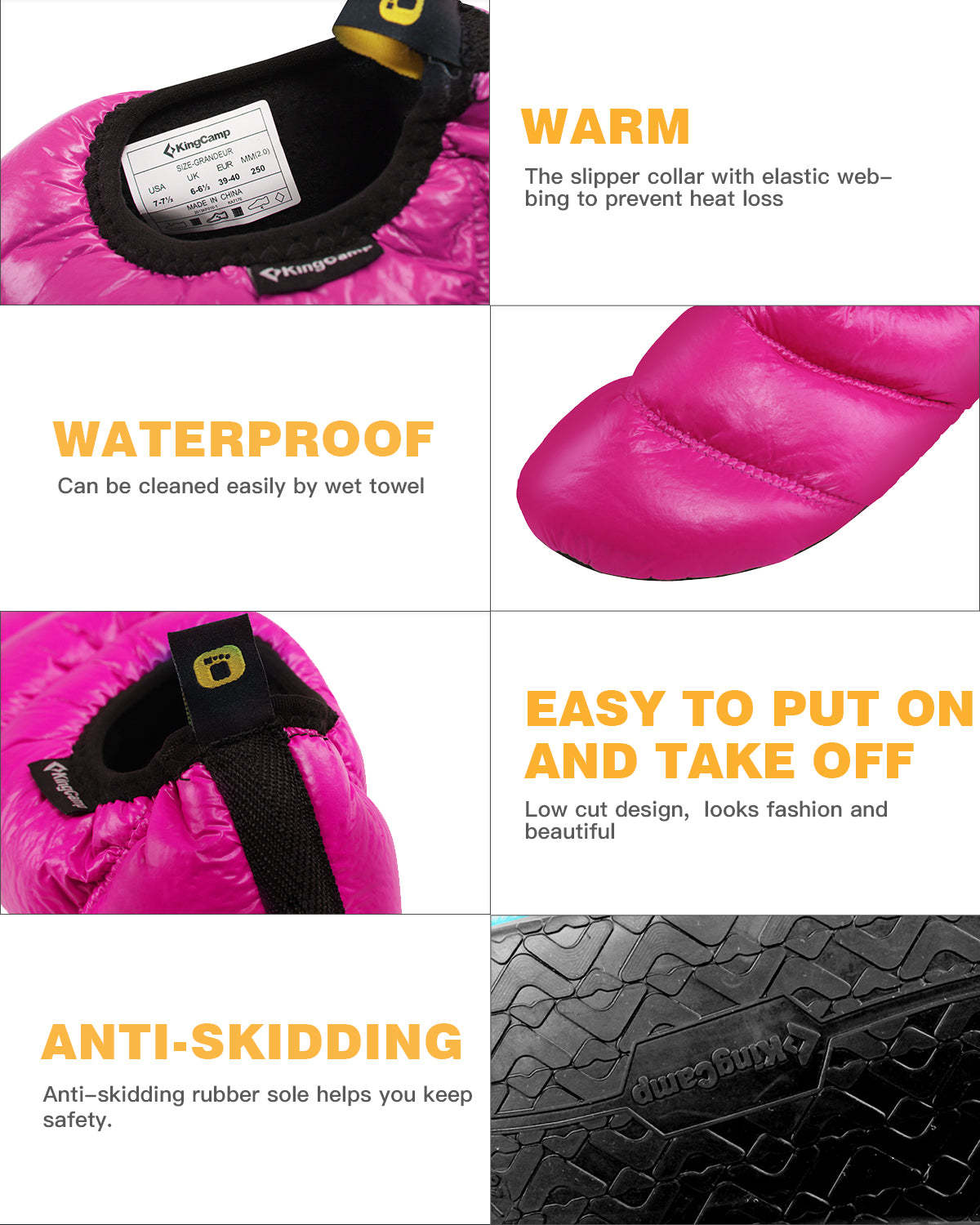 KingCamp Comfort Camping Shoes