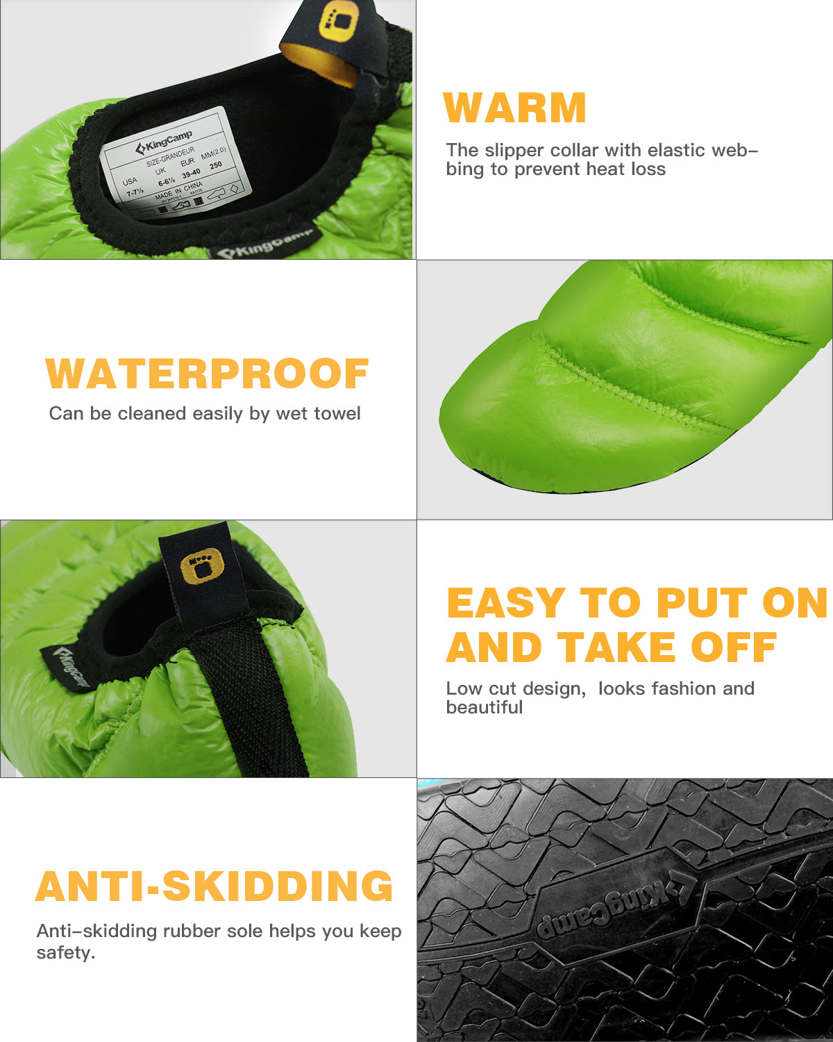 KingCamp Comfort Camping Shoes