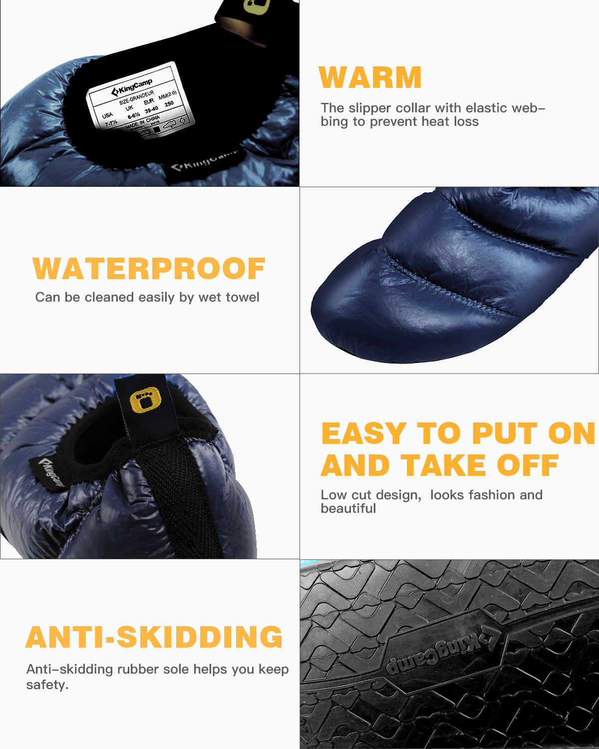 KingCamp Comfort Camping Shoes