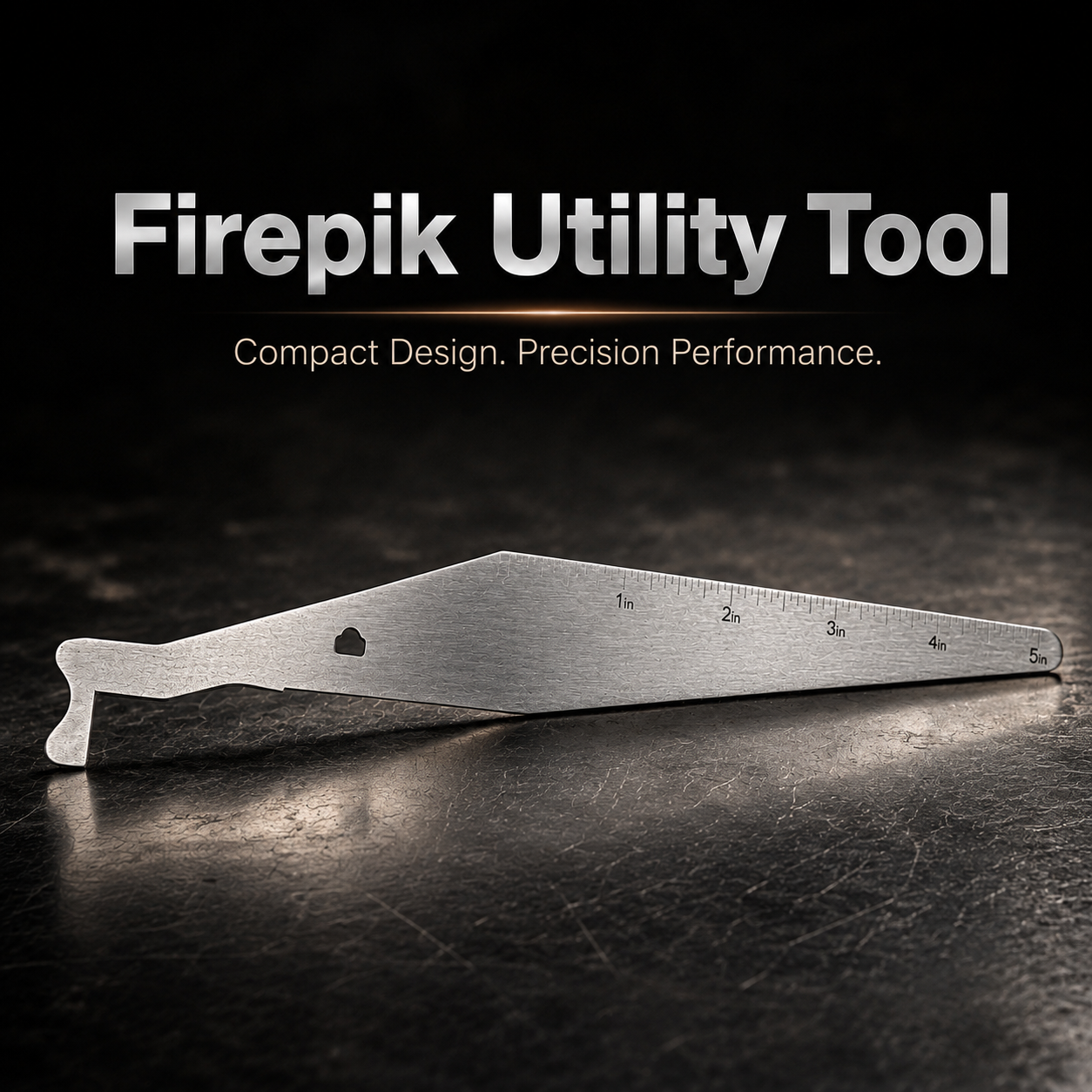 Emergency utility door gap pry tool