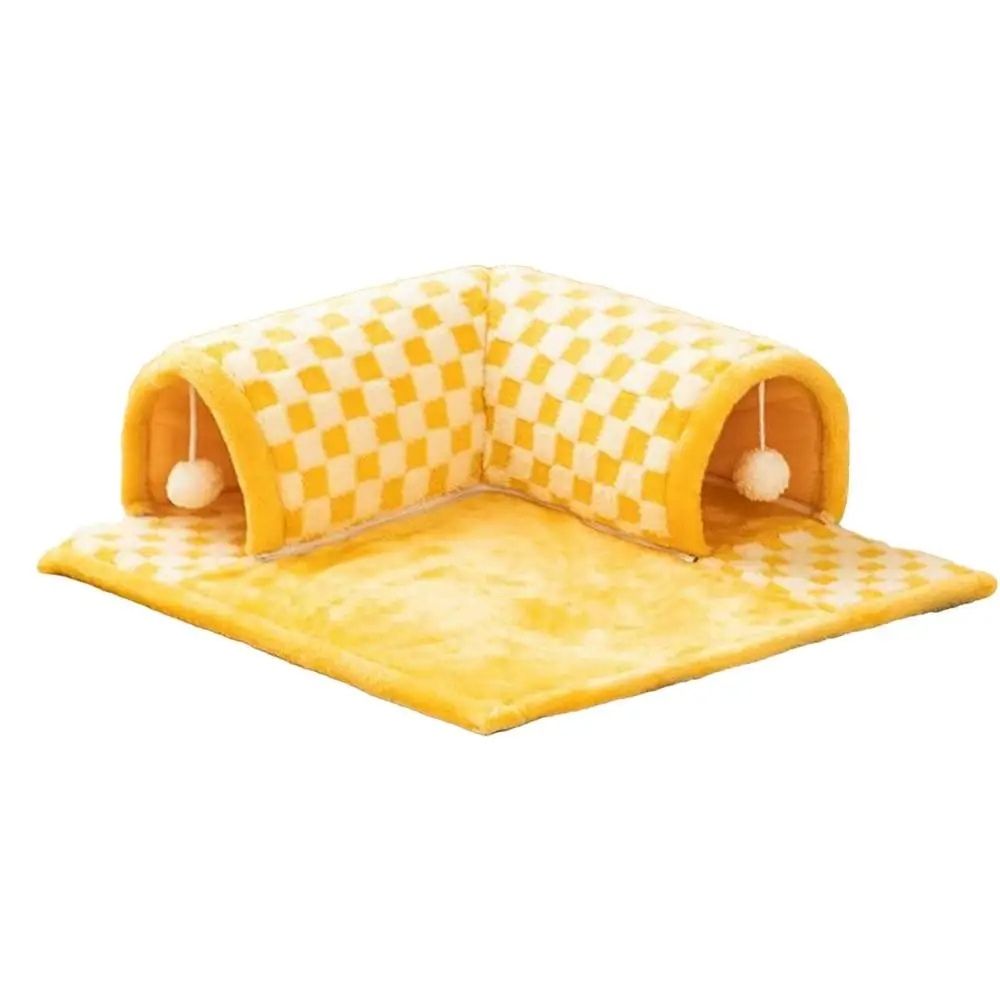 LuxPaws™ 2-In-1 Cat Tunnel Bed