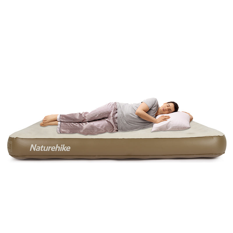 Naturehike C25 Built-in Pump PVC High-Height Inflatable Mattress