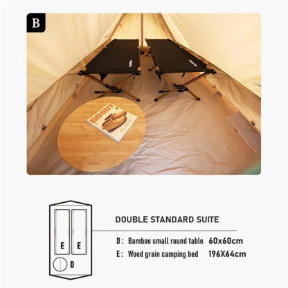 GEN 5.6 Roof 2-Person Luxury Glamping Tent