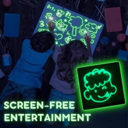BrightMinds™ Magic Light-Up Drawing Pad