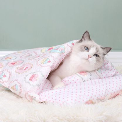 Kitty Pouch™ Cozy Cat Bed