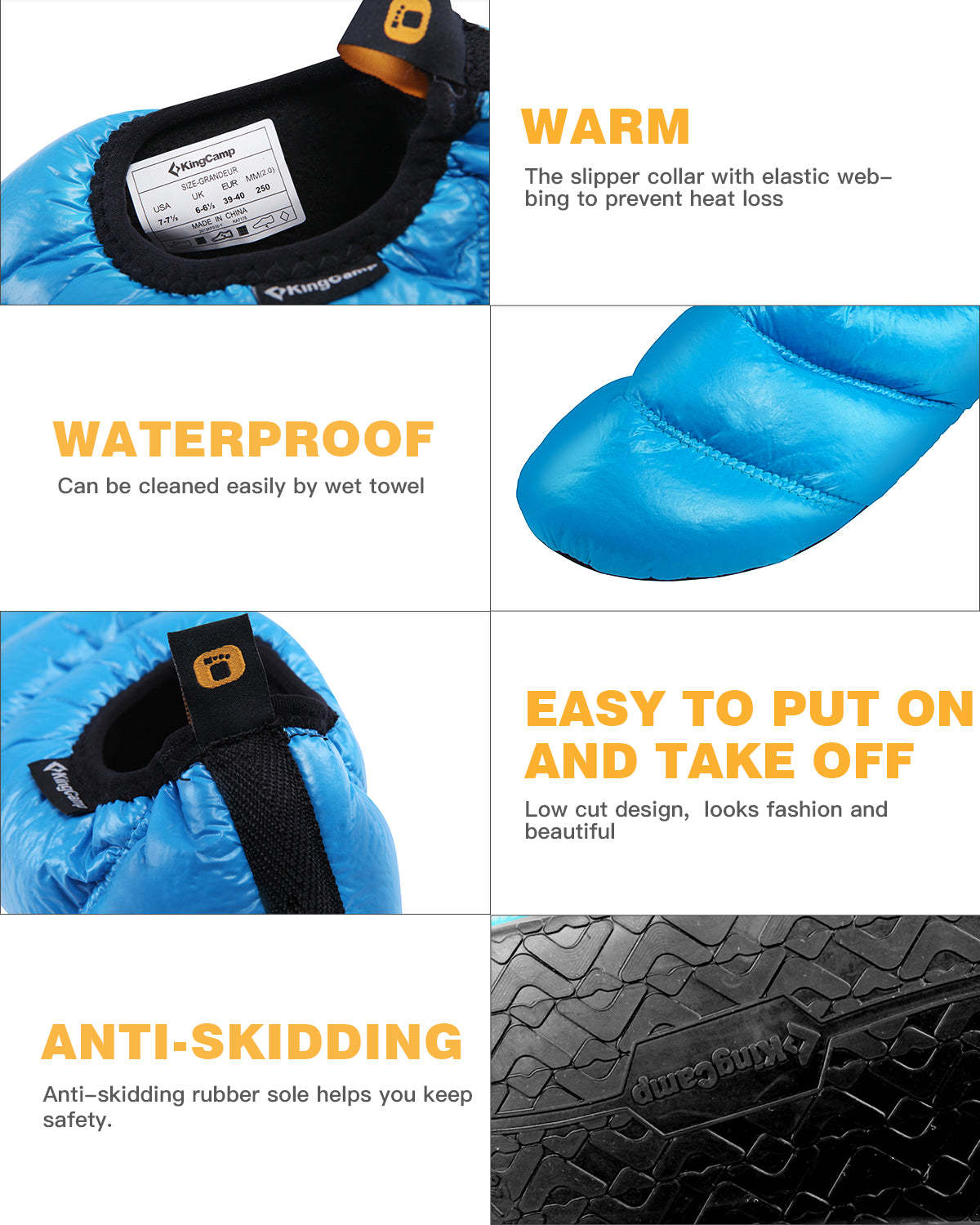 KingCamp Comfort Camping Shoes