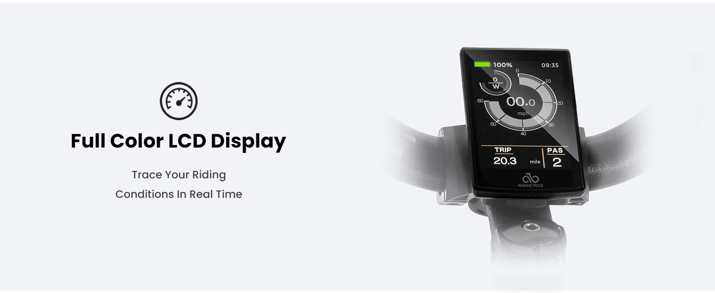 Magicycle Cruiser Pro 26" Fat Tire Electric Bike 750W Electric Bike