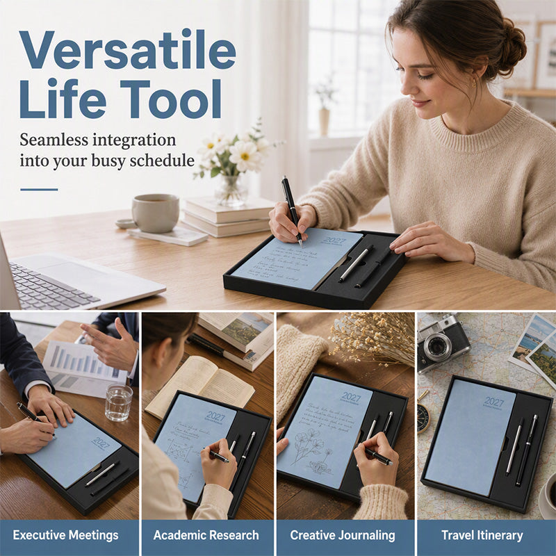 A5 planner used for work study appointments and personal planning