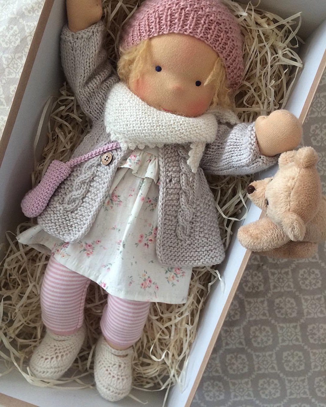 Artists’ Handmade Waldorf doll
