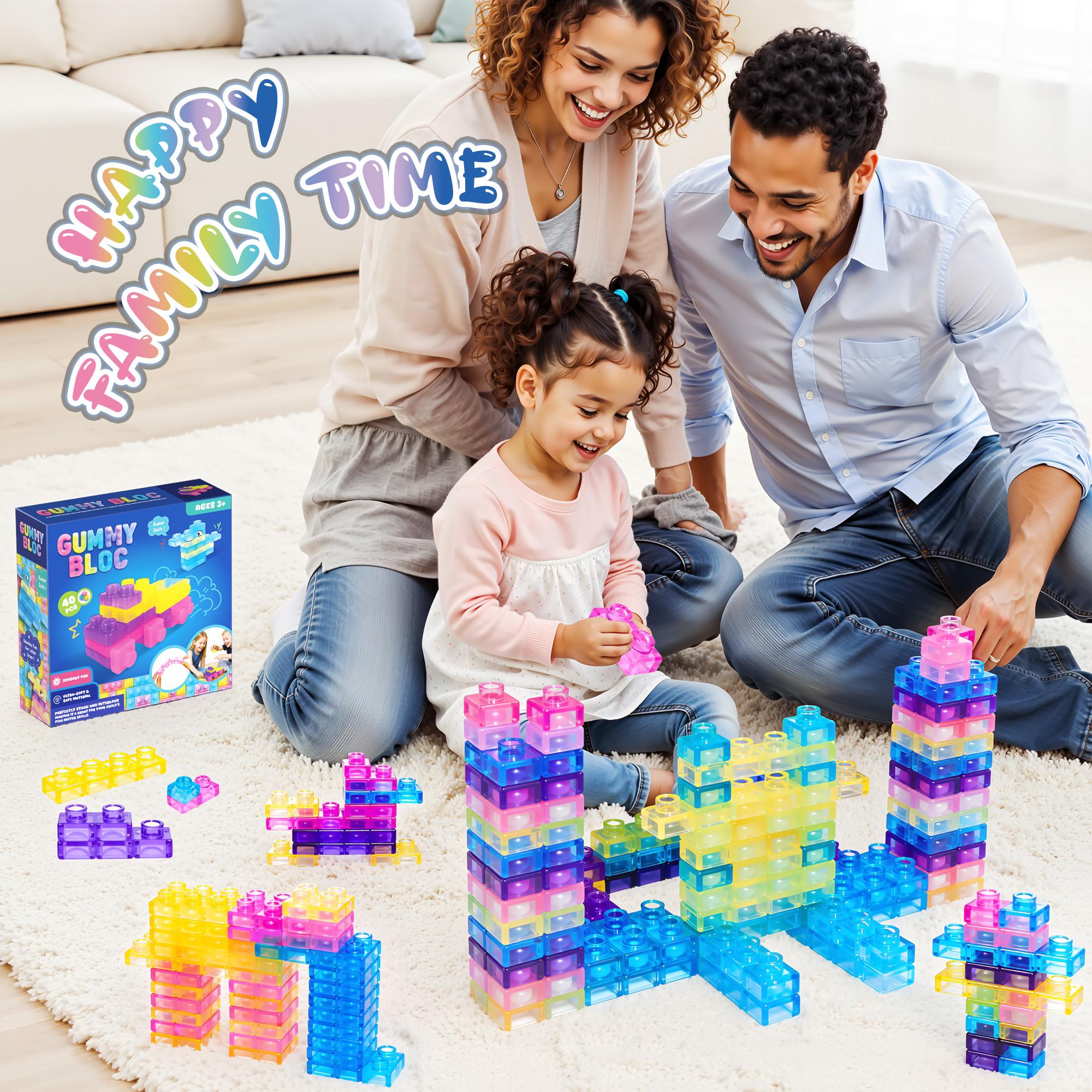 Parent and child learning through creative construction play