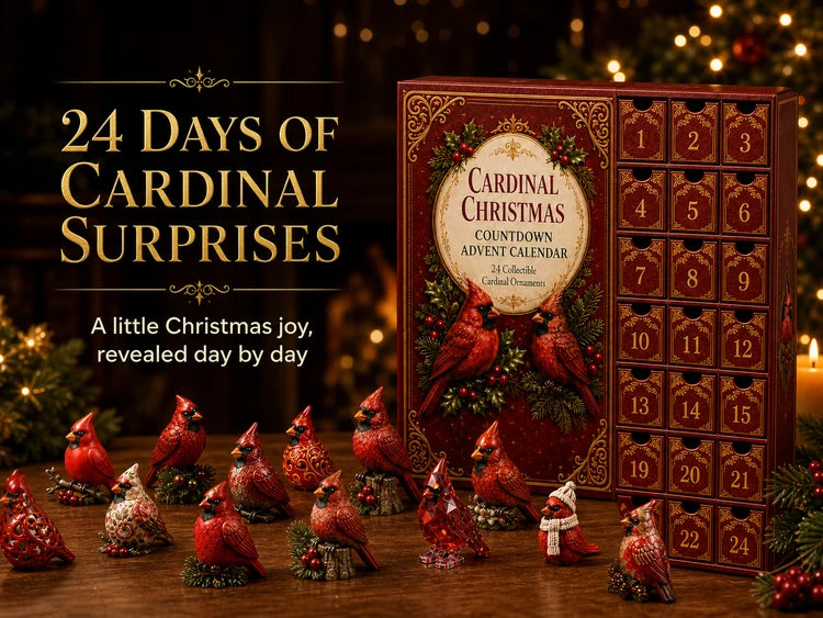 Cardinal Christmas remembrance advent calendar